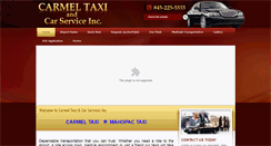 Desktop Screenshot of carmeltaxi.net